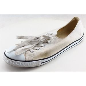 Converse all Star‎ Fashion Sneakers Beige Fabric Women 8 Medium